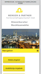 Mobile Screenshot of mengen-partner.de